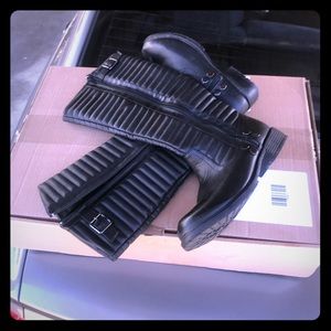 Never worn black boots